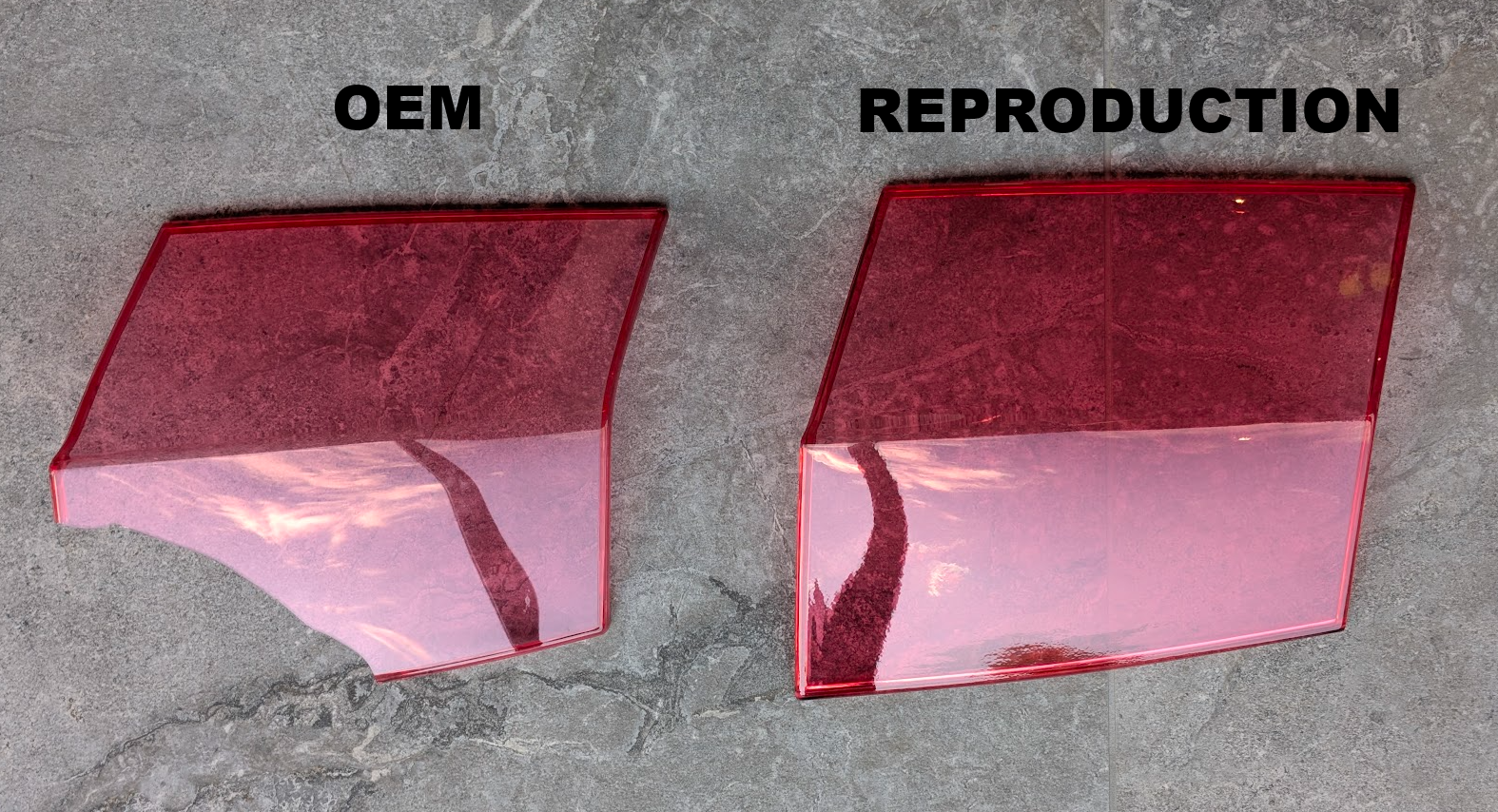 Pre-LP Lamborghini Gallardo Replacement Tail Light Lens 2